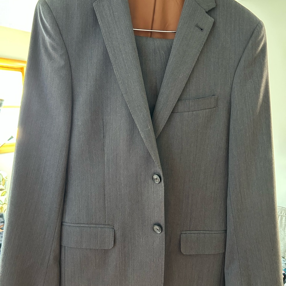 Gray 2 pc Suit